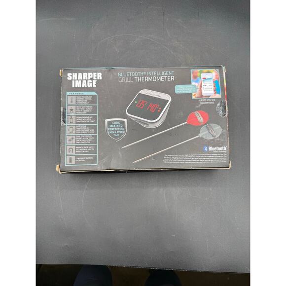 Sharper Image Bluetooth Intelligent Grill Thermometer - New in Box - Picture 2 of 5
